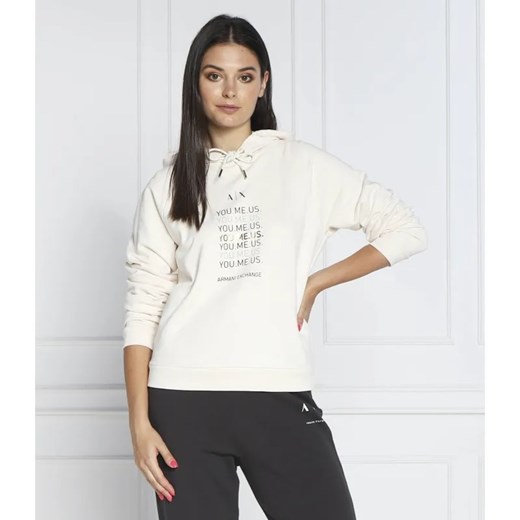 Armani Exchange Bluza | Regular Fit ze sklepu Gomez Fashion Store w kategorii Bluzy damskie - zdjęcie 184343865