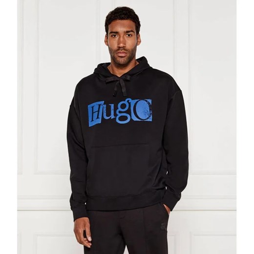 Hugo Blue Bluza Nildi | Relaxed fit ze sklepu Gomez Fashion Store w kategorii Bluzy męskie - zdjęcie 184343879