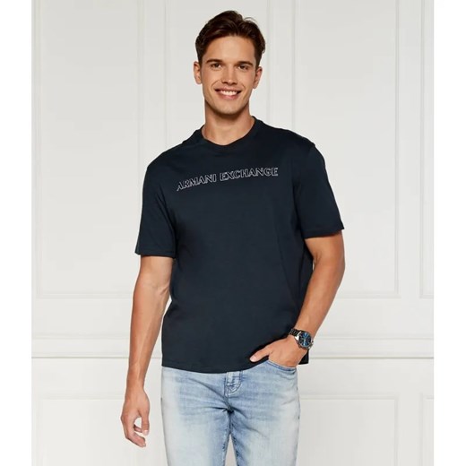 Armani Exchange T-shirt | Regular Fit ze sklepu Gomez Fashion Store w kategorii T-shirty męskie - zdjęcie 184343916