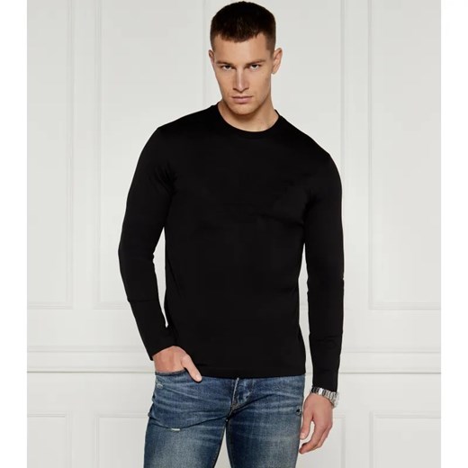Emporio Armani Longsleeve | Regular Fit Emporio Armani M wyprzedaż Gomez Fashion Store