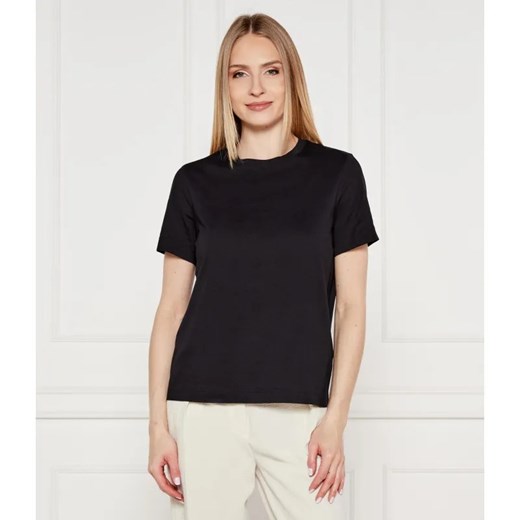 BOSS BLACK T-shirt Ecosa | Relaxed fit ze sklepu Gomez Fashion Store w kategorii Bluzki damskie - zdjęcie 184344048