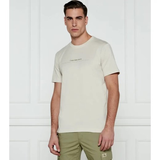 Calvin Klein Jeans T-shirt | Regular Fit ze sklepu Gomez Fashion Store w kategorii T-shirty męskie - zdjęcie 184344078