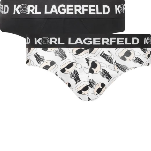 Karl Lagerfeld Slipy 3-pack ze sklepu Gomez Fashion Store w kategorii Majtki męskie - zdjęcie 184344087