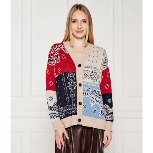 Weekend MaxMara Kardigan BAOBAB | Oversize fit ze sklepu Gomez Fashion Store w kategorii Swetry damskie - zdjęcie 184344089