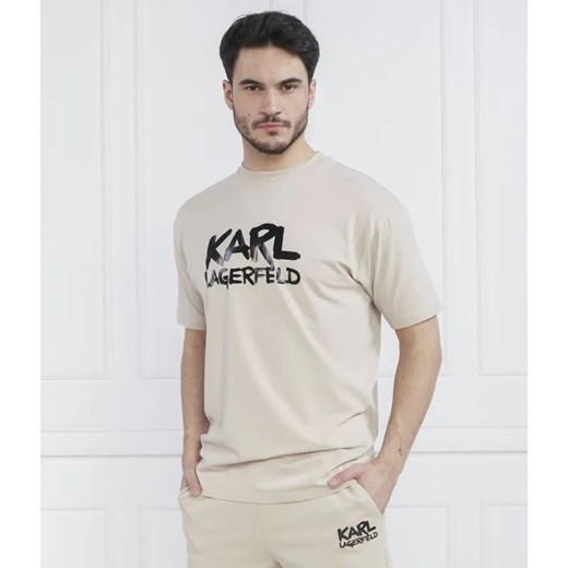 Karl Lagerfeld T-shirt | Regular Fit ze sklepu Gomez Fashion Store w kategorii T-shirty męskie - zdjęcie 184344097