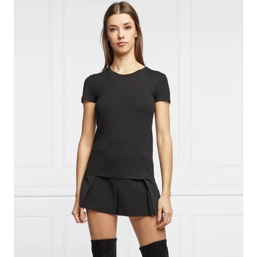 Patrizia Pepe T-shirt MAGLIA | Regular Fit ze sklepu Gomez Fashion Store w kategorii Bluzki damskie - zdjęcie 184344128