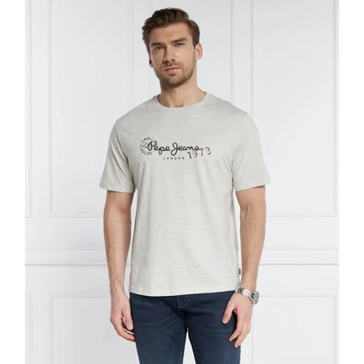 Pepe Jeans London T-shirt CAMILLE | Regular Fit ze sklepu Gomez Fashion Store w kategorii T-shirty męskie - zdjęcie 184344139