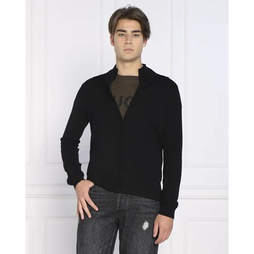 HUGO Wełniany sweter San Jorge-M | Slim Fit ze sklepu Gomez Fashion Store w kategorii Swetry męskie - zdjęcie 184344186