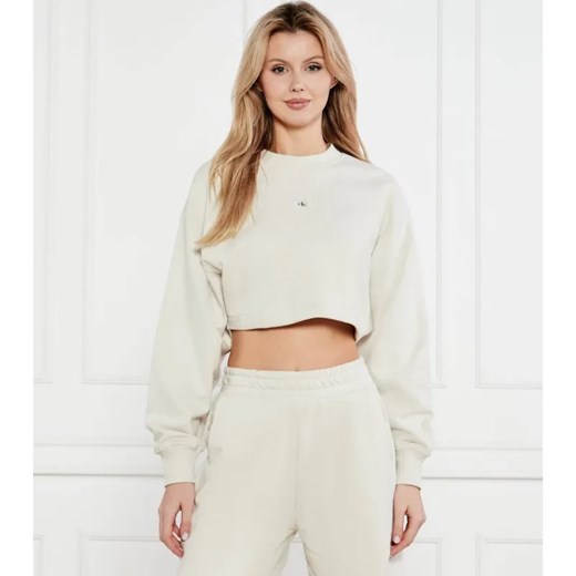 Calvin Klein Jeans Bluza | Cropped Fit ze sklepu Gomez Fashion Store w kategorii Bluzy damskie - zdjęcie 184344206