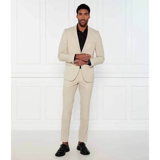HUGO Wełniany garnitur Arti/Hesten232X | Extra slim fit ze sklepu Gomez Fashion Store w kategorii Garnitury męskie - zdjęcie 184344298
