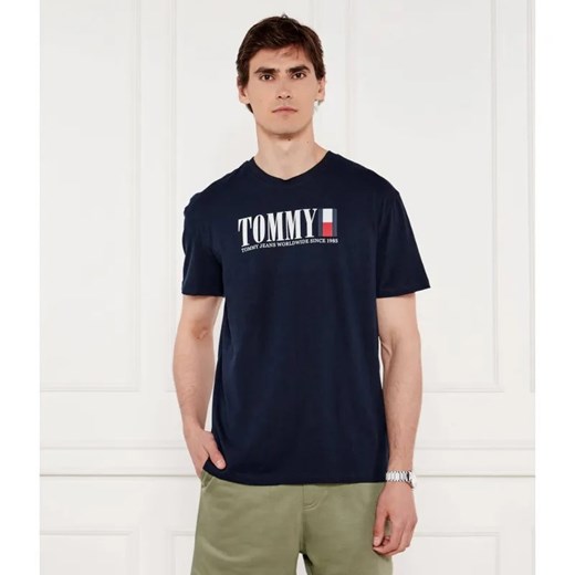 Tommy Jeans T-shirt | Regular Fit ze sklepu Gomez Fashion Store w kategorii T-shirty męskie - zdjęcie 184344337