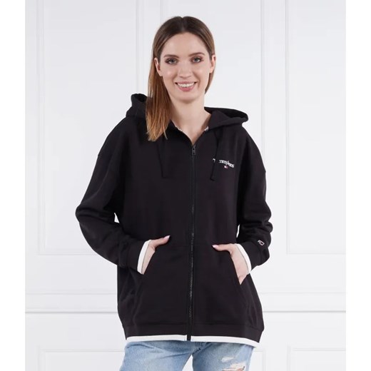 Tommy Jeans Bluza LINEAR 2 ZIP | Regular Fit ze sklepu Gomez Fashion Store w kategorii Bluzy damskie - zdjęcie 184344387