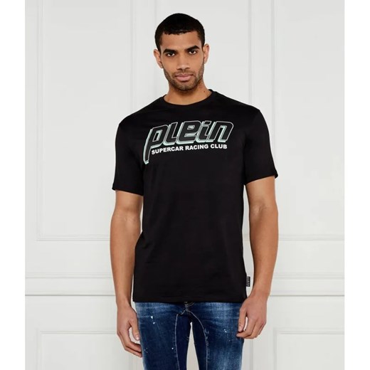Philipp Plein T-shirt Racing Club | Regular Fit ze sklepu Gomez Fashion Store w kategorii T-shirty męskie - zdjęcie 184344396