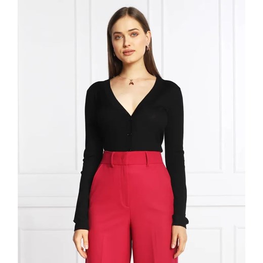 Patrizia Pepe Lniana bluzka | Slim Fit ze sklepu Gomez Fashion Store w kategorii Bluzki damskie - zdjęcie 184344416