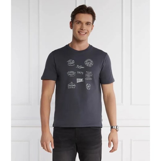 Pepe Jeans London T-shirt CHAY | Regular Fit ze sklepu Gomez Fashion Store w kategorii T-shirty męskie - zdjęcie 184344478