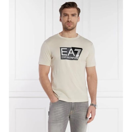 EA7 T-shirt | Regular Fit ze sklepu Gomez Fashion Store w kategorii T-shirty męskie - zdjęcie 184344497