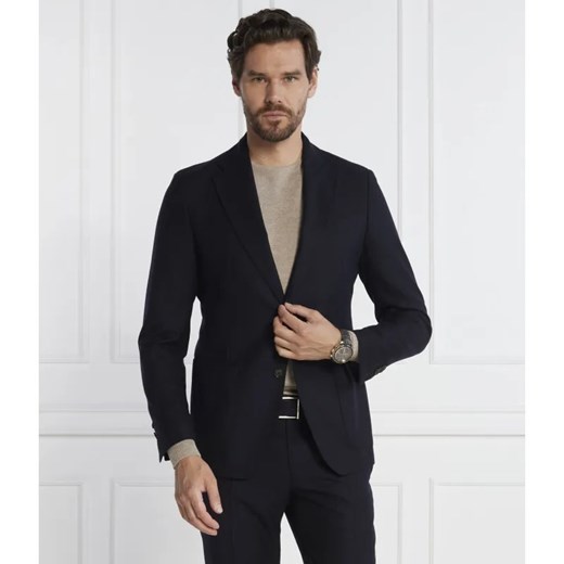 Windsor Wełniana marynarka | Slim Fit ze sklepu Gomez Fashion Store w kategorii Marynarki męskie - zdjęcie 184344517
