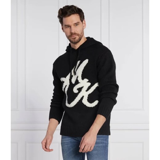 Michael Kors Sweter | Regular Fit | z dodatkiem wełny ze sklepu Gomez Fashion Store w kategorii Swetry męskie - zdjęcie 184344567