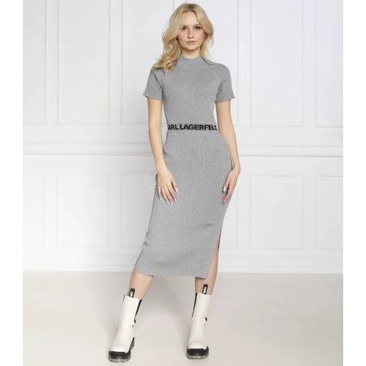 Karl Lagerfeld Sukienka w/logo ze sklepu Gomez Fashion Store w kategorii Sukienki - zdjęcie 184344568