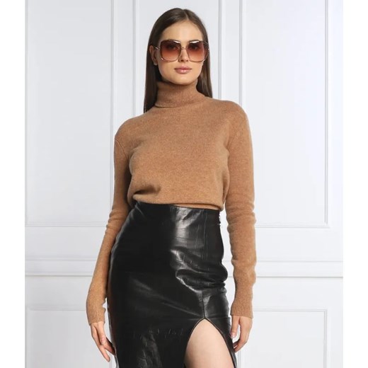 Calvin Klein Wełniany golf | Regular Fit ze sklepu Gomez Fashion Store w kategorii Swetry damskie - zdjęcie 184344569