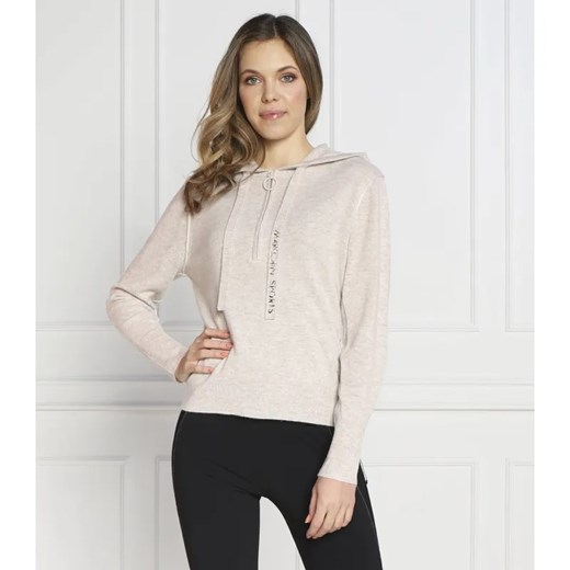 Marc Cain Wełniany sweter | Regular Fit | z dodatkiem kaszmiru ze sklepu Gomez Fashion Store w kategorii Swetry damskie - zdjęcie 184344638