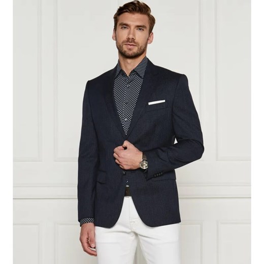 BOSS BLACK Wełniana marynarka H-Huge | Slim Fit ze sklepu Gomez Fashion Store w kategorii Marynarki męskie - zdjęcie 184344677
