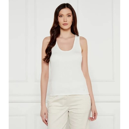 Calvin Klein Tank top | Slim Fit ze sklepu Gomez Fashion Store w kategorii Bluzki damskie - zdjęcie 184344687