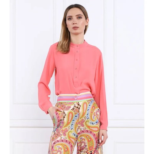 Marella Bluzka CALIA | Regular Fit | z dodatkiem jedwabiu ze sklepu Gomez Fashion Store w kategorii Bluzki damskie - zdjęcie 184344705