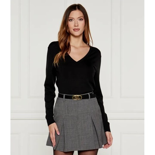 Tommy Hilfiger Wełniany sweter | Regular Fit ze sklepu Gomez Fashion Store w kategorii Swetry damskie - zdjęcie 184344808