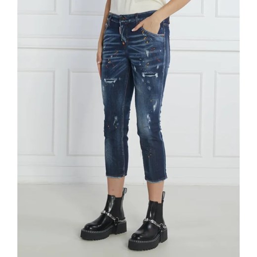 Dsquared2 Jeansy Cool Girl | Cropped Fit ze sklepu Gomez Fashion Store w kategorii Jeansy damskie - zdjęcie 184344869