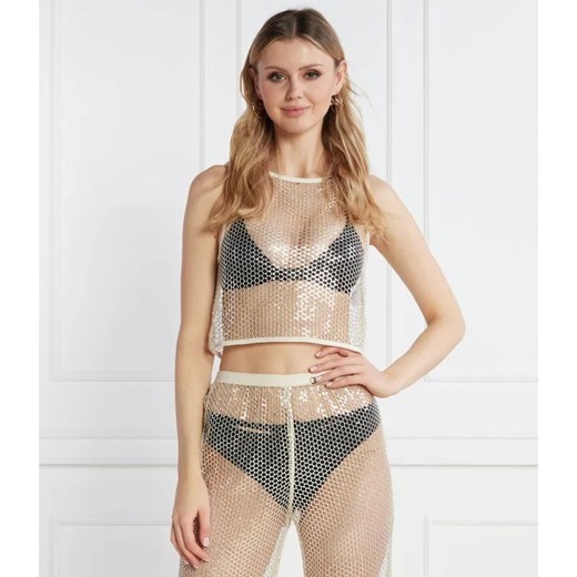 Karl Lagerfeld Top | Cropped Fit ze sklepu Gomez Fashion Store w kategorii Bluzki damskie - zdjęcie 184344875