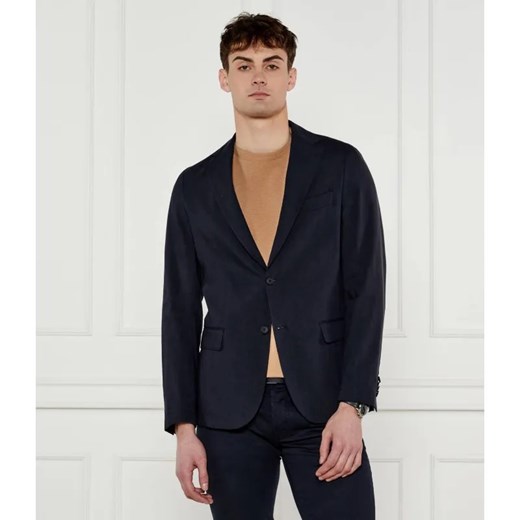 BOSS BLACK Lniana marynarka P-Hanry-Flaps-WG-252 | Slim Fit ze sklepu Gomez Fashion Store w kategorii Marynarki męskie - zdjęcie 184344895