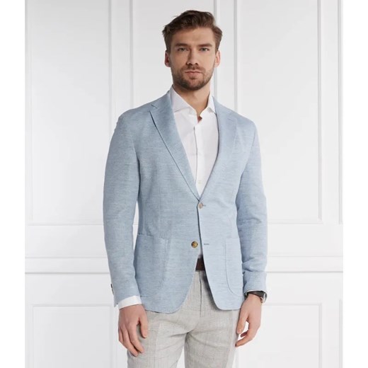 Windsor Lniana marynarka 13 Giro-J35 | Shaped fit ze sklepu Gomez Fashion Store w kategorii Marynarki męskie - zdjęcie 184344947