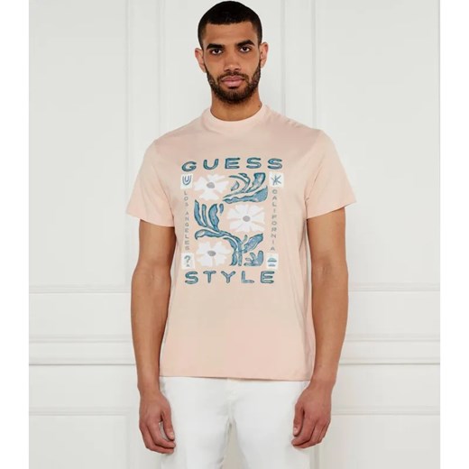 GUESS T-shirt | Regular Fit ze sklepu Gomez Fashion Store w kategorii T-shirty męskie - zdjęcie 184344998