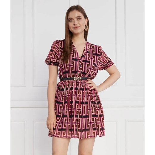 Liu Jo Sukienka z paskiem Liu Jo 36 okazyjna cena Gomez Fashion Store