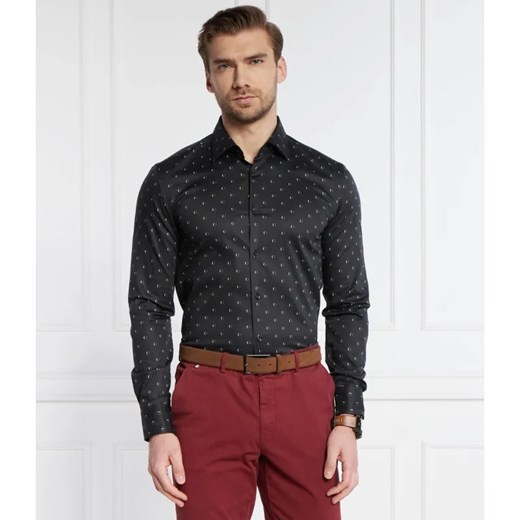 BOSS BLACK Koszula H-HANK-kent-C1-214 | Slim Fit ze sklepu Gomez Fashion Store w kategorii Koszule męskie - zdjęcie 184345078