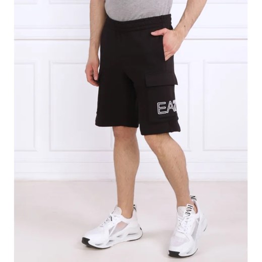 EA7 Szorty | Relaxed fit XXL promocyjna cena Gomez Fashion Store