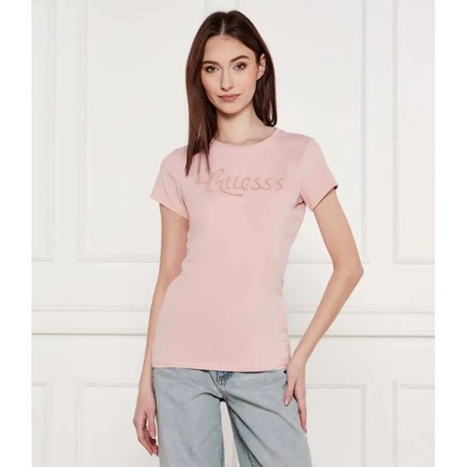 GUESS T-shirt | Slim Fit ze sklepu Gomez Fashion Store w kategorii Bluzki damskie - zdjęcie 184345167