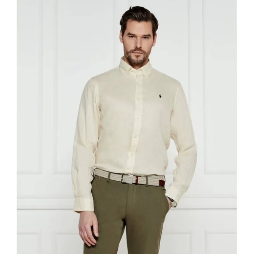 POLO RALPH LAUREN Lniana koszula | Custom fit ze sklepu Gomez Fashion Store w kategorii Koszule męskie - zdjęcie 184345248