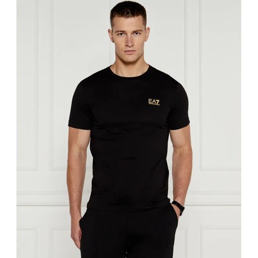 EA7 T-shirt | Regular Fit ze sklepu Gomez Fashion Store w kategorii T-shirty męskie - zdjęcie 184345325