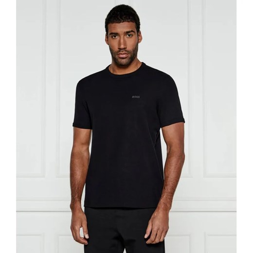 BOSS GREEN T-shirt Tee Tape Rib | Regular Fit ze sklepu Gomez Fashion Store w kategorii T-shirty męskie - zdjęcie 184345338