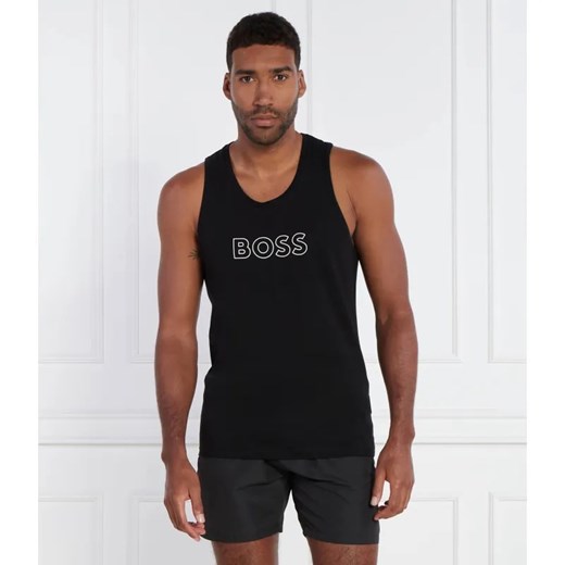 BOSS BLACK Tank top Beach | Regular Fit ze sklepu Gomez Fashion Store w kategorii T-shirty męskie - zdjęcie 184345367