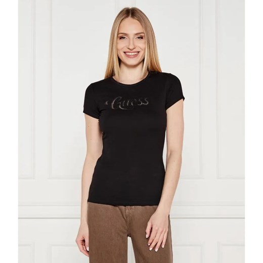 GUESS T-shirt | Slim Fit ze sklepu Gomez Fashion Store w kategorii Bluzki damskie - zdjęcie 184345376