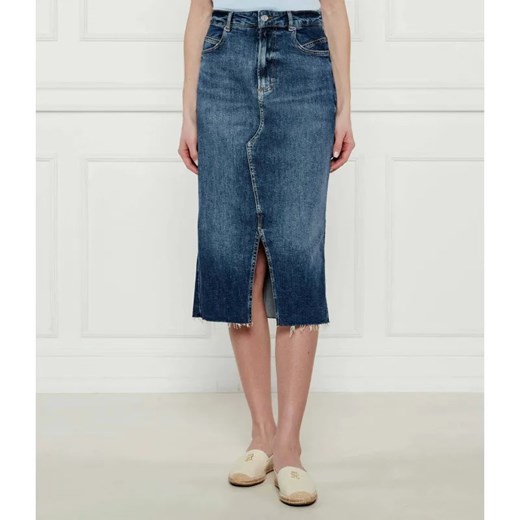BOSS ORANGE Jeansowa spódnica ze sklepu Gomez Fashion Store w kategorii Spódnice - zdjęcie 184345429