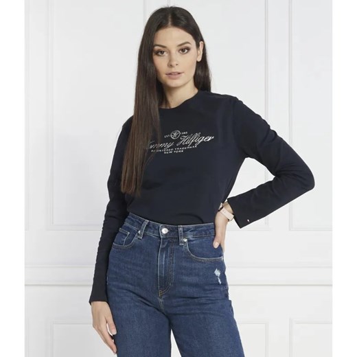 Tommy Hilfiger Bluzka | Regular Fit ze sklepu Gomez Fashion Store w kategorii Bluzki damskie - zdjęcie 184345446