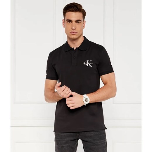 Calvin Klein Jeans Polo | Regular Fit ze sklepu Gomez Fashion Store w kategorii T-shirty męskie - zdjęcie 184345456