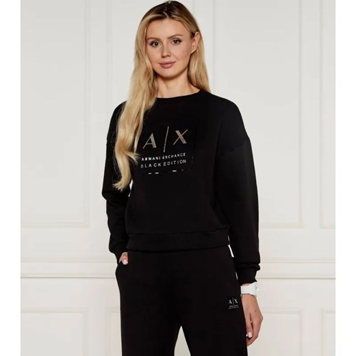 Armani Exchange Bluza | Regular Fit ze sklepu Gomez Fashion Store w kategorii Bluzy damskie - zdjęcie 184345489
