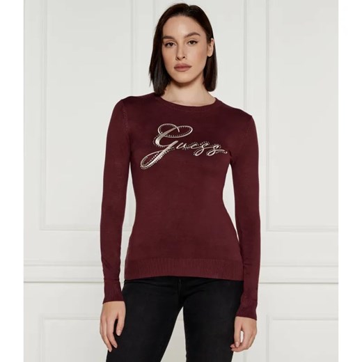 GUESS Sweter OLIVE | Slim Fit ze sklepu Gomez Fashion Store w kategorii Swetry damskie - zdjęcie 184345497