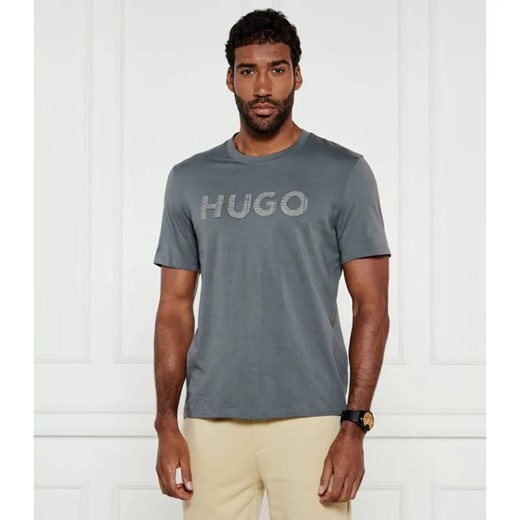 HUGO T-shirt Dulivio_U244 | Regular Fit ze sklepu Gomez Fashion Store w kategorii T-shirty męskie - zdjęcie 184345556
