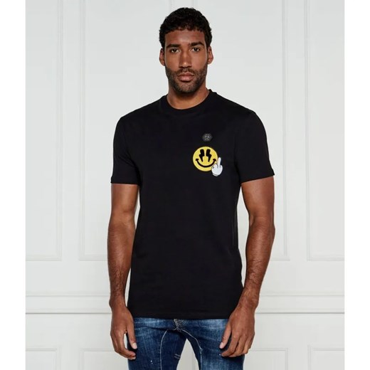 Philipp Plein T-shirt Smile | Regular Fit ze sklepu Gomez Fashion Store w kategorii T-shirty męskie - zdjęcie 184345559
